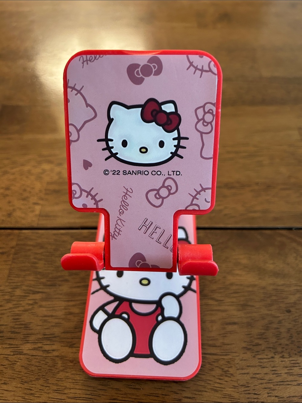 Hello Kitty Red and Pink Folding Phone Stand